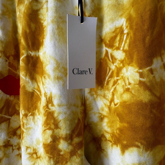 Clare V.  Lips Poppy Tie Dye Jogger Size M NWT - Picture 9 of 12